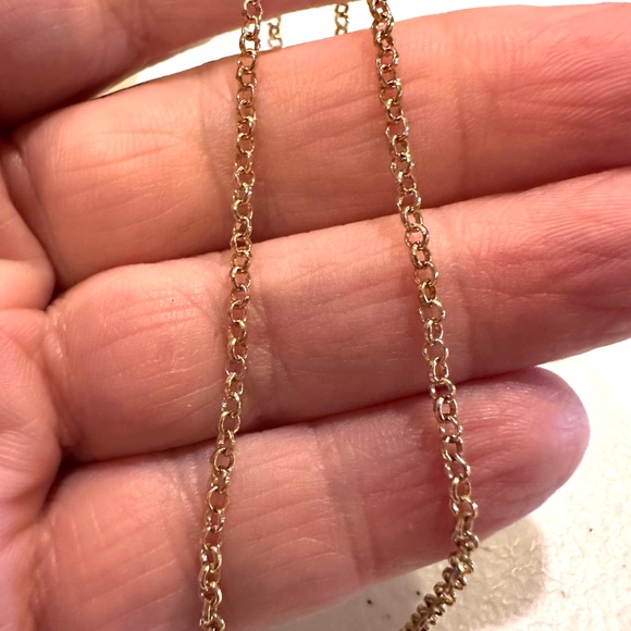 Jade & Jasper Necklace- long gold tone w/ brushed gold beaded pendant teardrop - Picture 11 of 12